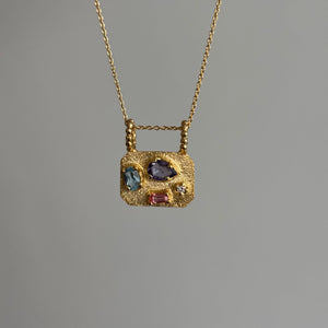 Medley Pendant No. 17 Necklace (Octagon), Solid Gold | ONE-OF-A-KIND