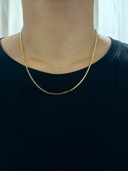 Medley Chain Necklace No. 1, Solid 14k Gold | ONE-OF-A-KIND