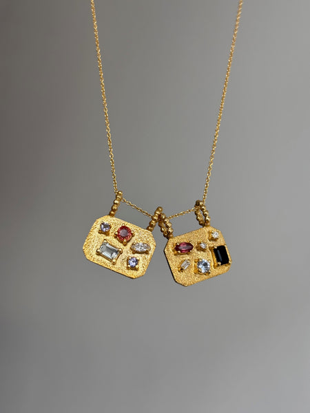 Medley Pendant No. 22 Necklace (Octagon), Solid Gold | ONE-OF-A-KIND