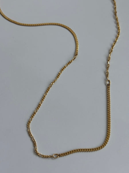 Medley Chain Necklace No. 1, Solid 14k Gold | ONE-OF-A-KIND