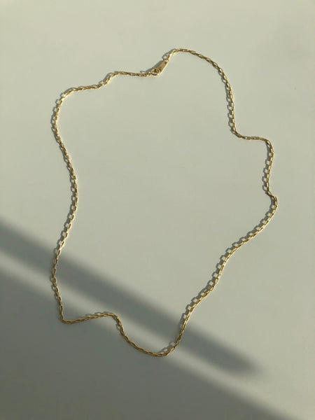 Everyday Long Box Chain Necklace / Bracelet, Solid 14k Gold