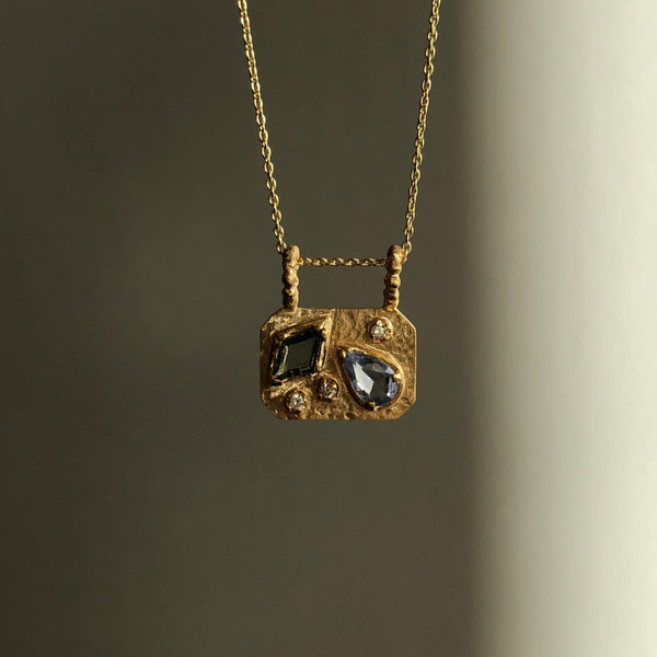 Medley Pendant No. 7 Necklace (Octagon), Solid Gold | ONE-OF-A-KIND