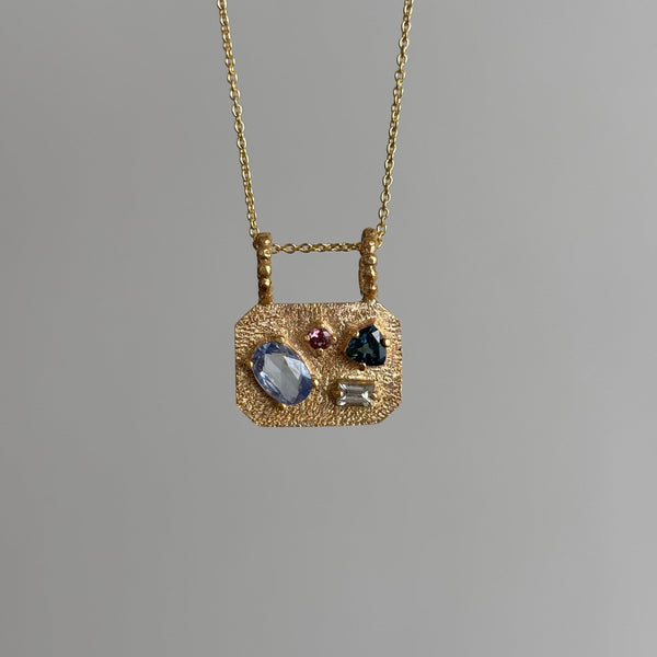 Medley Pendant No. 20 Necklace (Octagon), Solid Gold | ONE-OF-A-KIND