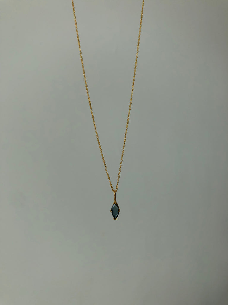 0.62ct Teal Sapphire Pendant – Macadi
